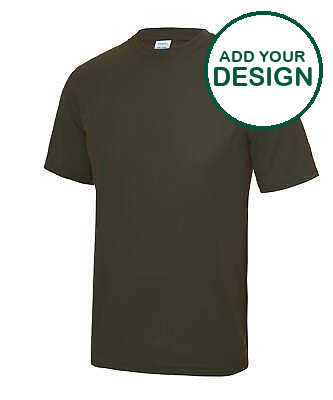 AWDis Just Cool - Cool T - Olive - Add Your Design/Logo