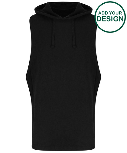 Urban sleeveless muscle hoodie