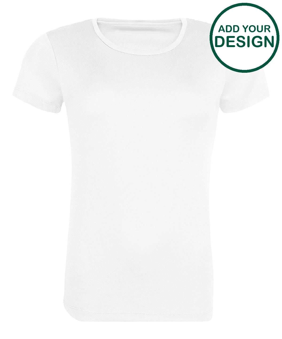 Women's recycled cool T