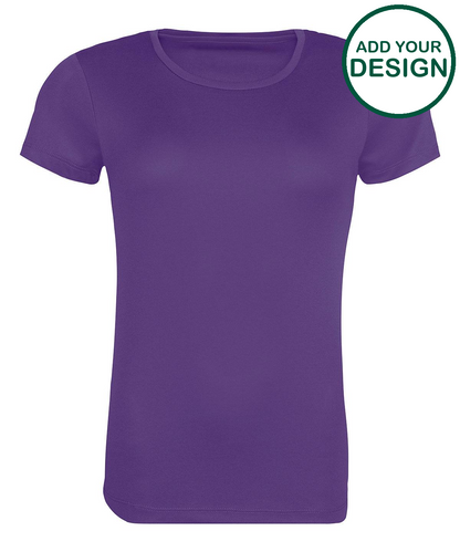 Women's recycled cool T