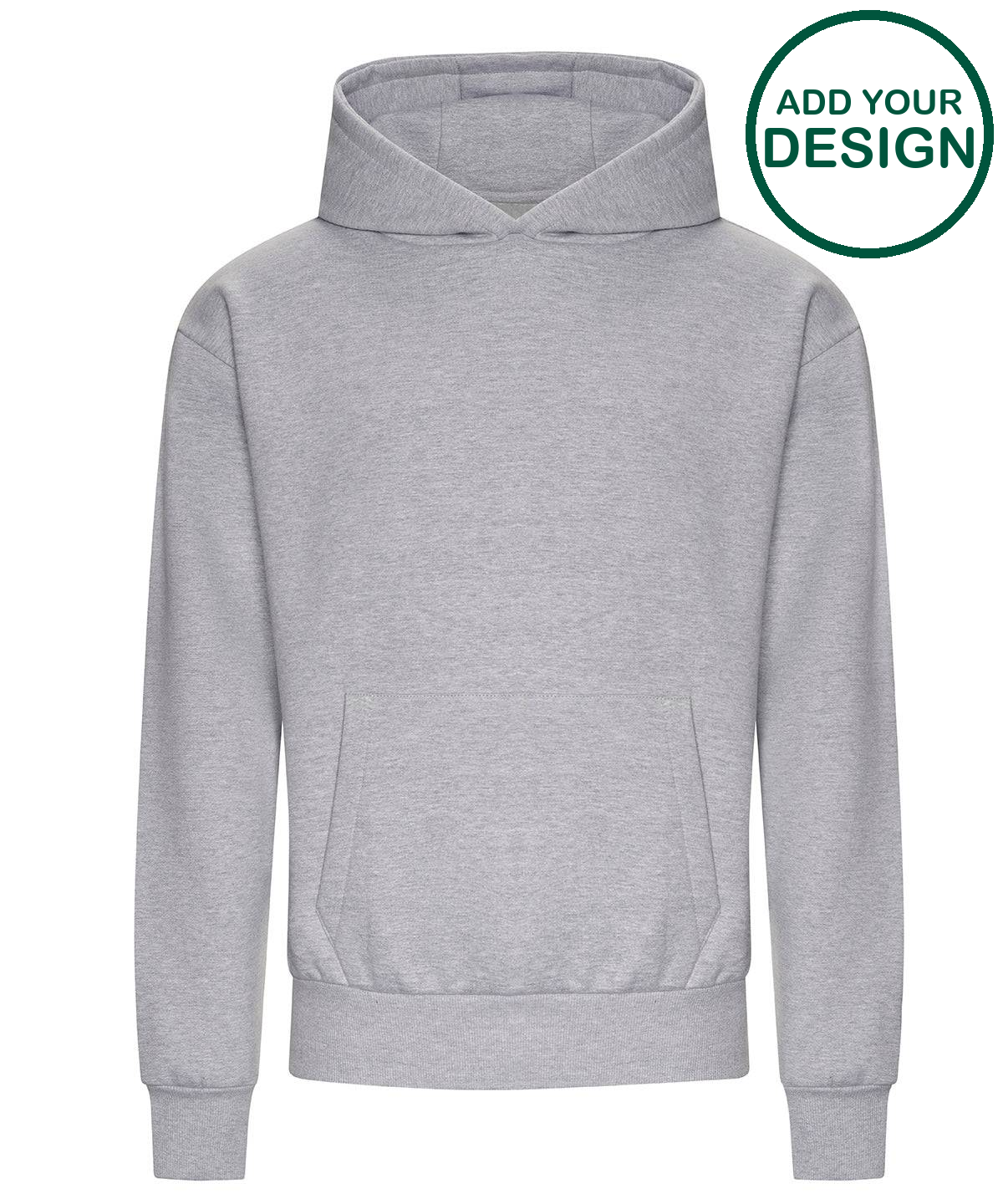 Heavyweight signature boxy hoodie