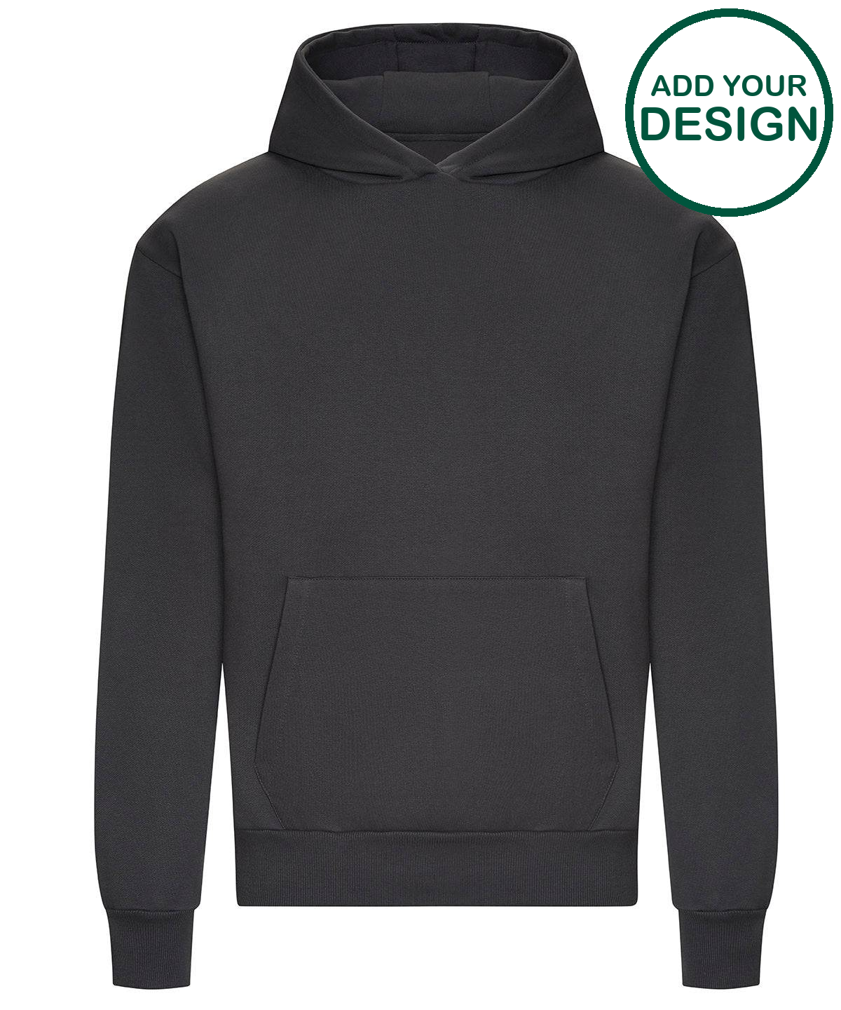 Heavyweight signature boxy hoodie