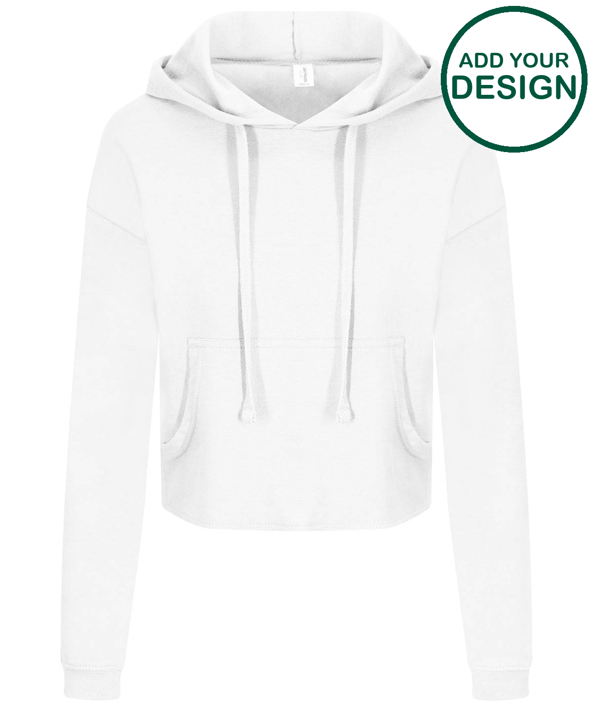 Women's cropped hoodie