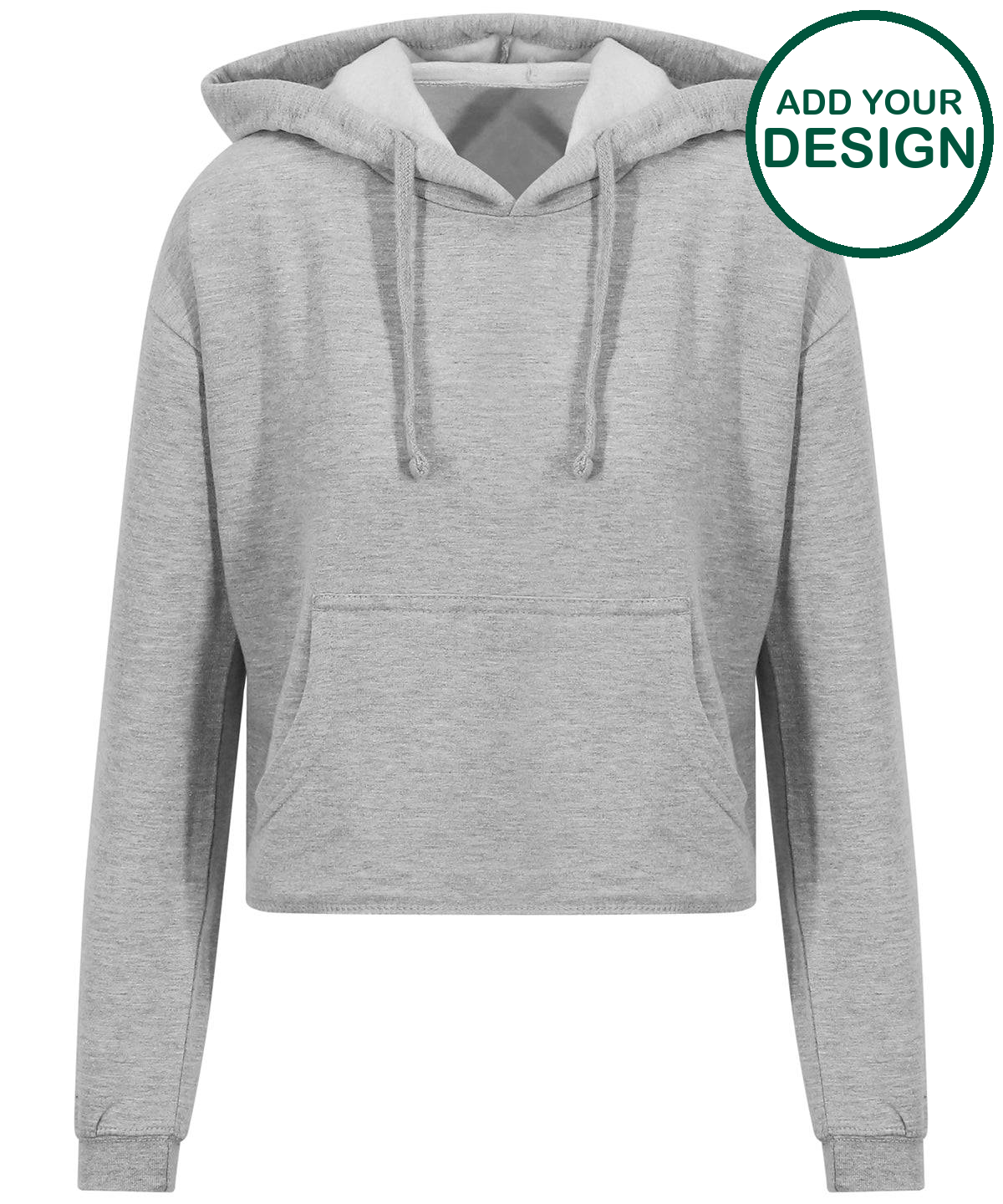 Women's cropped hoodie