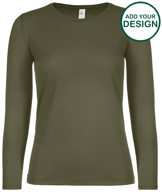 B&C #E150 long sleeve /women