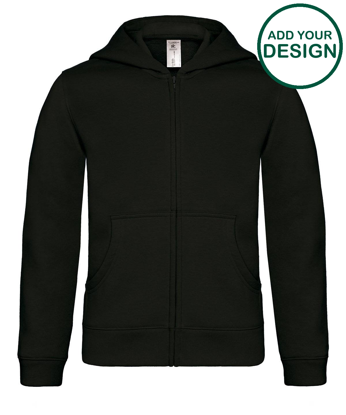 B&C Hooded full-zip /kids