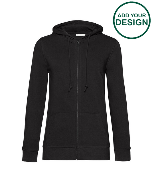 B&C Inspire Zipped Hood /women