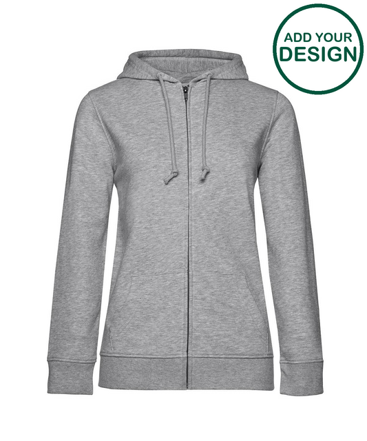 B&C Inspire Zipped Hood /women