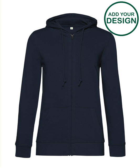 B&C Inspire Zipped Hood /women