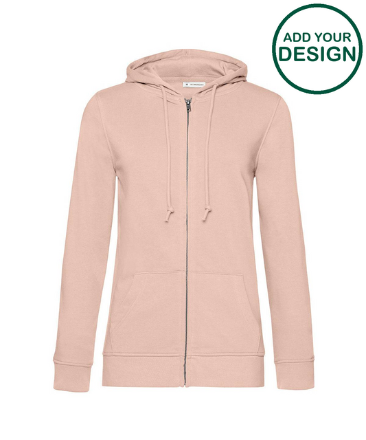B&C Inspire Zipped Hood /women