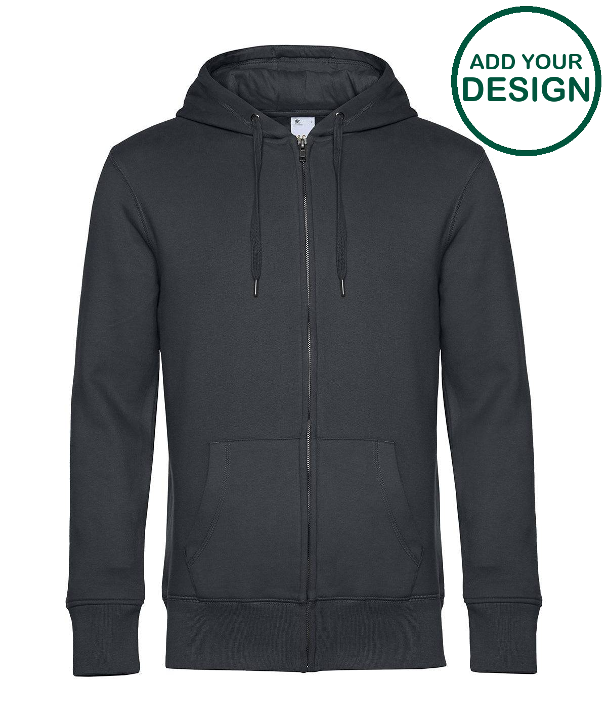 B&C KING Zipped Hood
