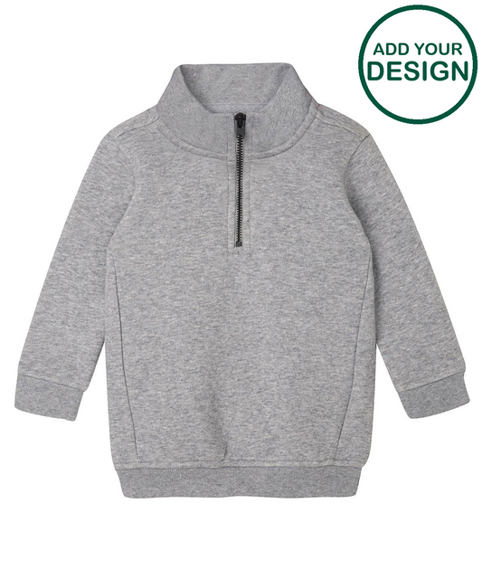 Baby ¼-zip sweatshirt