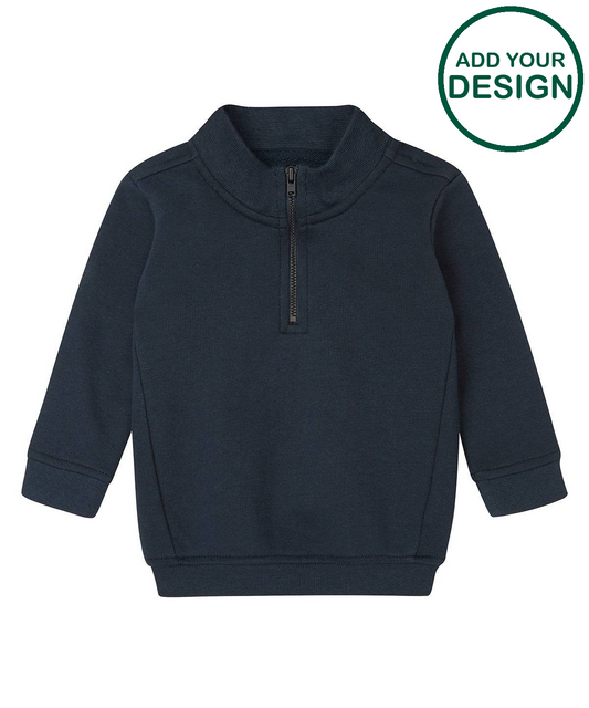 Baby ¼-zip sweatshirt