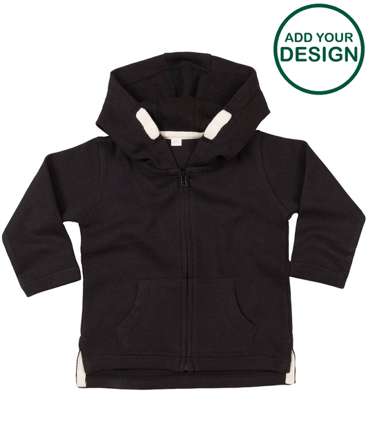 Baby zipped hoodie