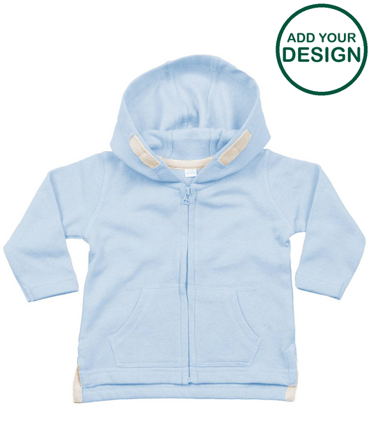 Baby zipped hoodie