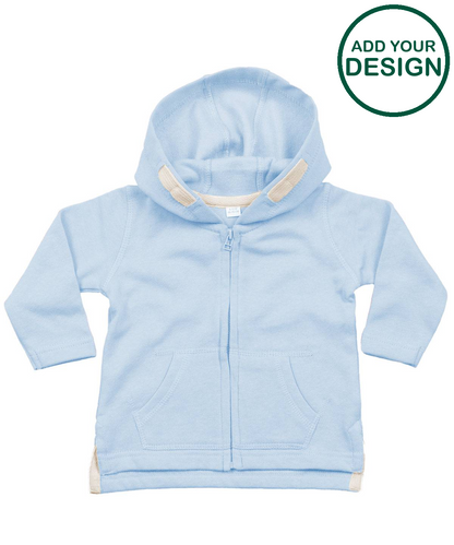 Baby zipped hoodie