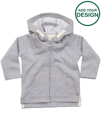 Baby zipped hoodie