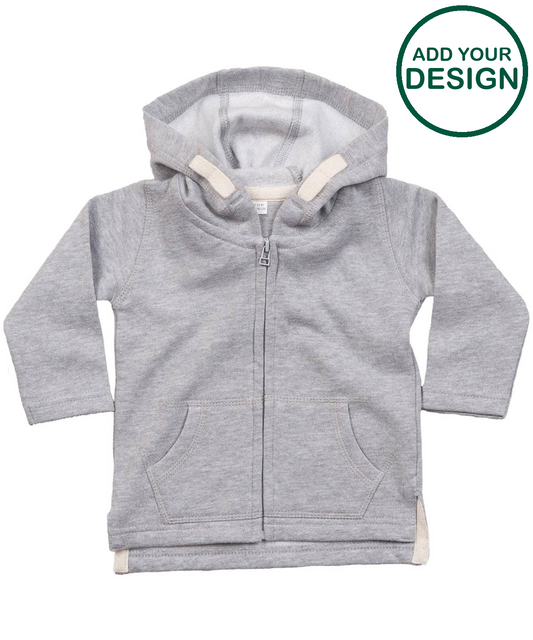 Baby zipped hoodie