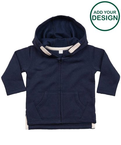 Baby zipped hoodie