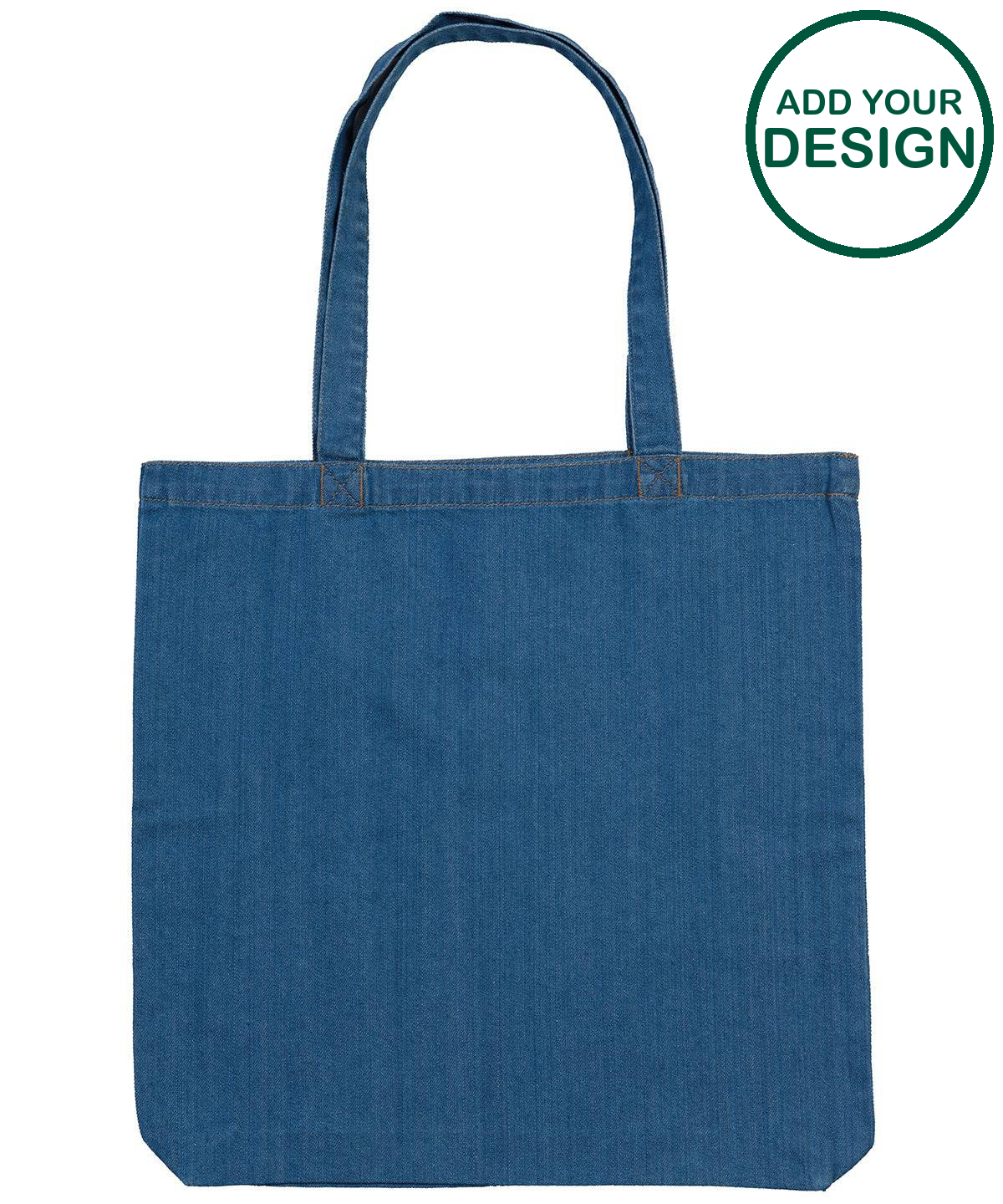 Denim tote bag
