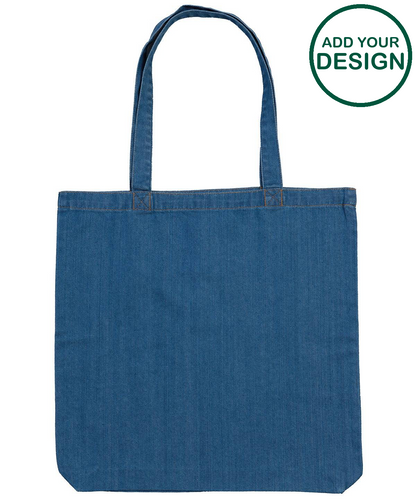 Denim tote bag