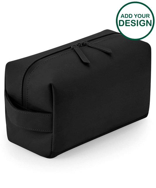 Matte PU toiletry/accessory case