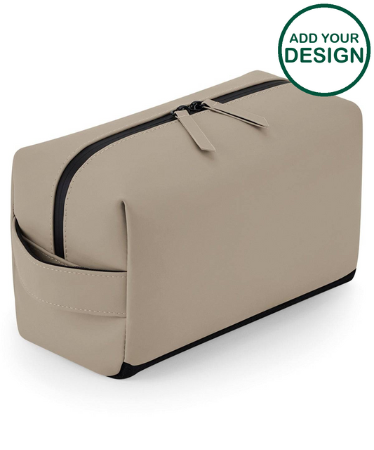Matte PU toiletry/accessory case