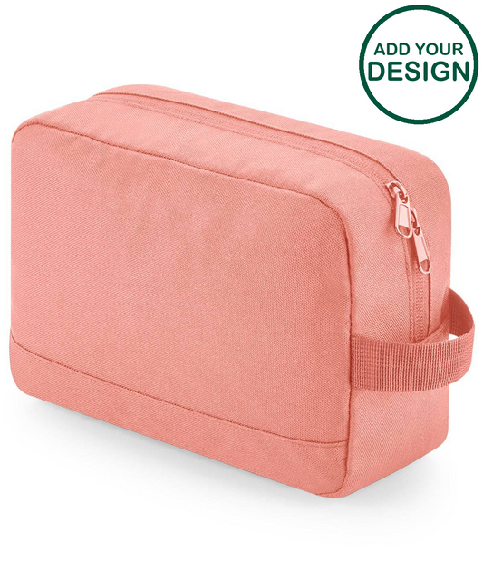 Recycled essentials wash bag