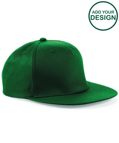 5-panel snapback rapper cap