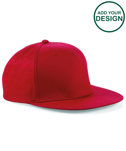 5-panel snapback rapper cap