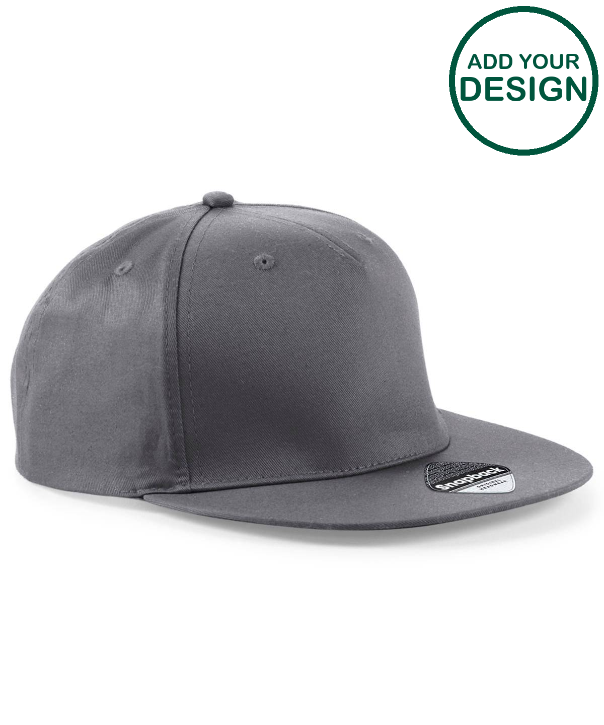 5-panel snapback rapper cap