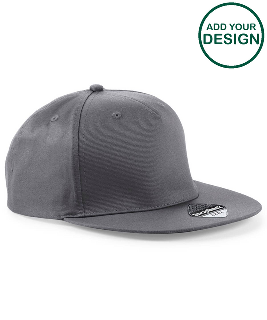 5-panel snapback rapper cap