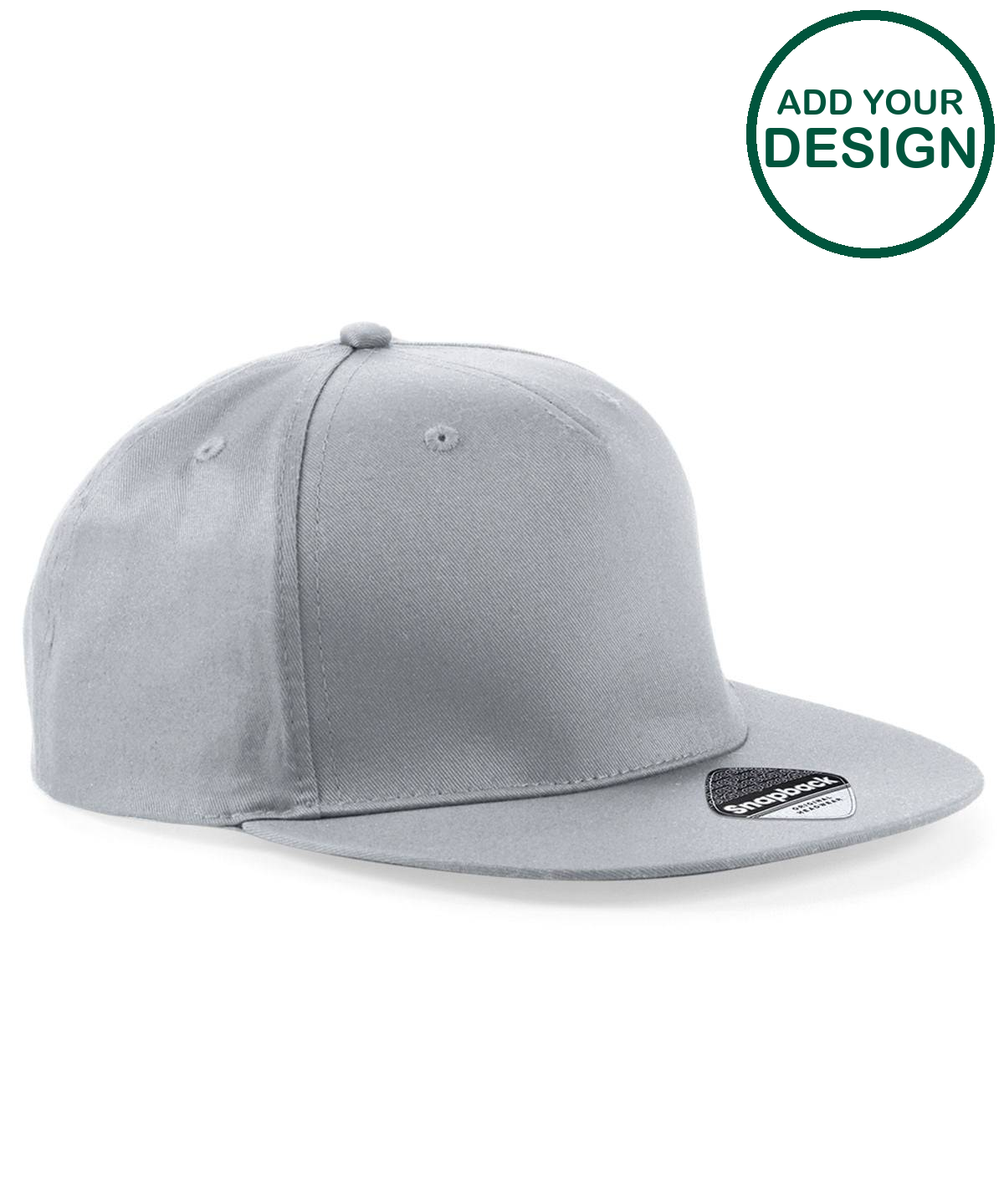 5-panel snapback rapper cap