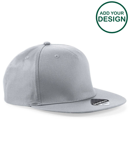 5-panel snapback rapper cap