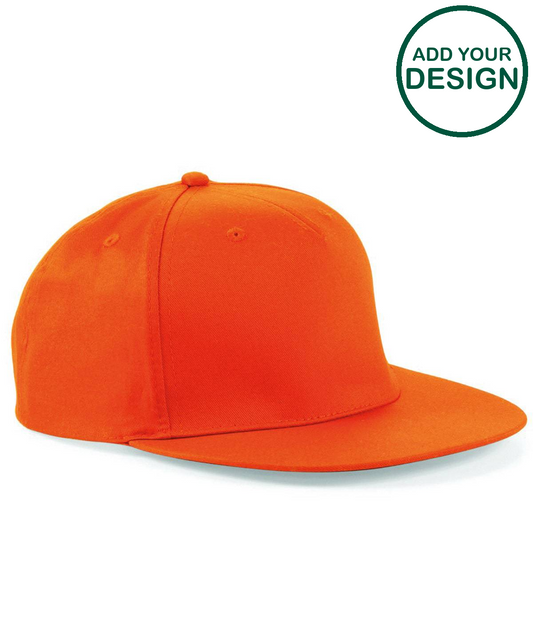 5-panel snapback rapper cap