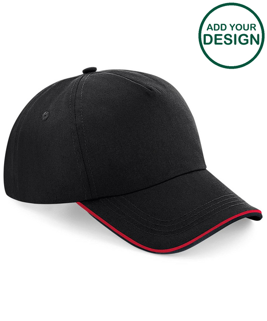 Authentic 5-panel cap - piped peak