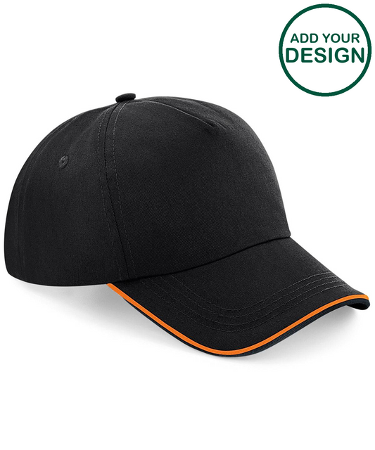 Authentic 5-panel cap - piped peak