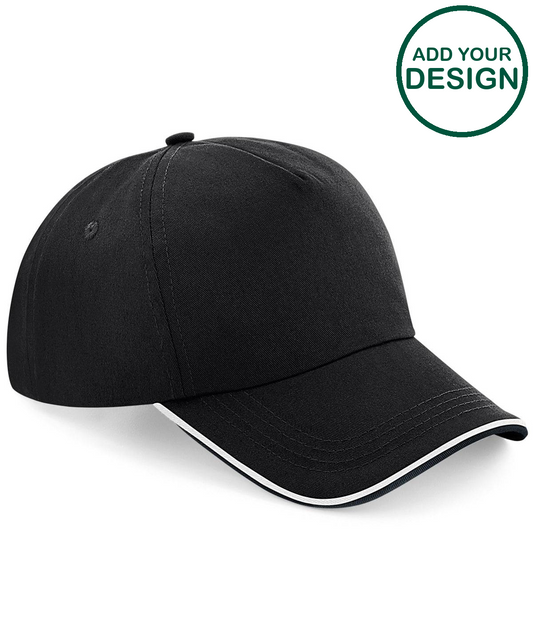Authentic 5-panel cap - piped peak