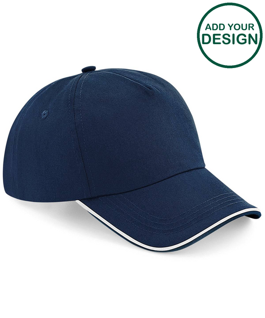 Authentic 5-panel cap - piped peak