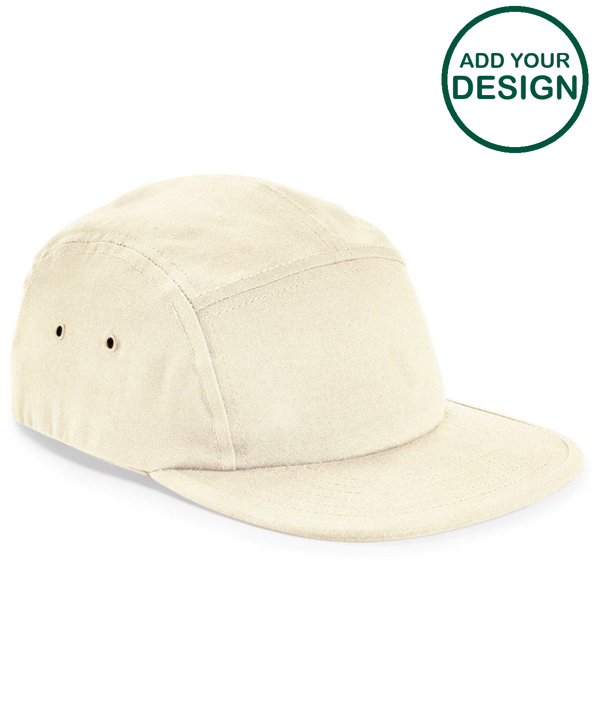 Canvas 5-panel camper cap