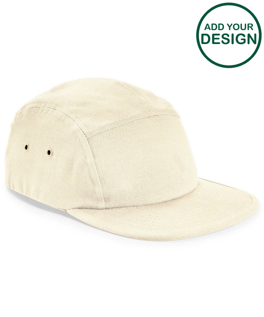Canvas 5-panel camper cap
