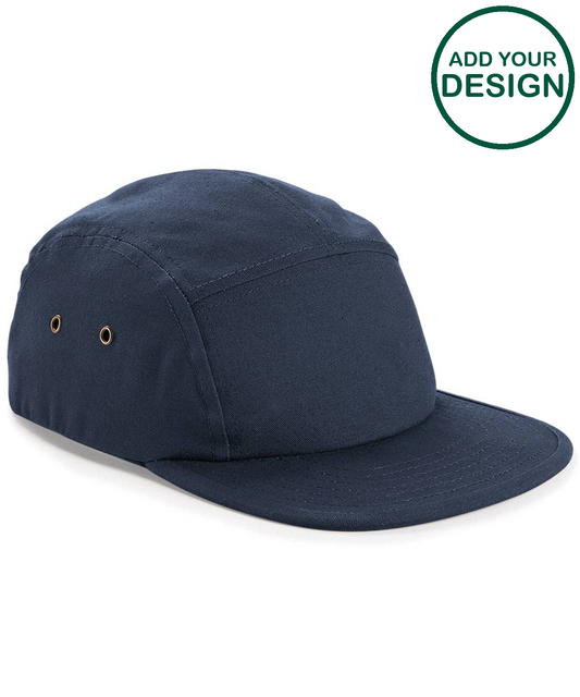 Canvas 5-panel camper cap