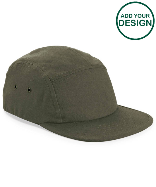 Canvas 5-panel camper cap