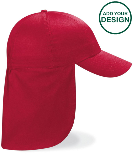 Junior legionnaire-style cap