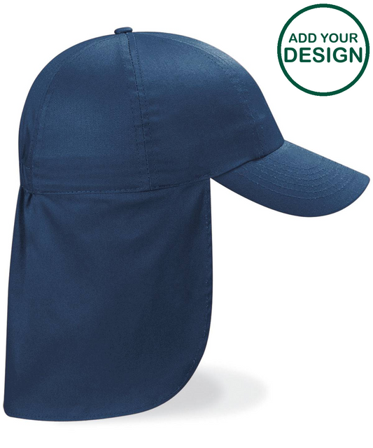 Junior legionnaire-style cap