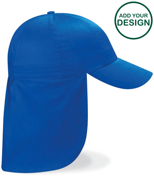 Junior legionnaire-style cap