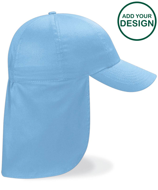 Junior legionnaire-style cap