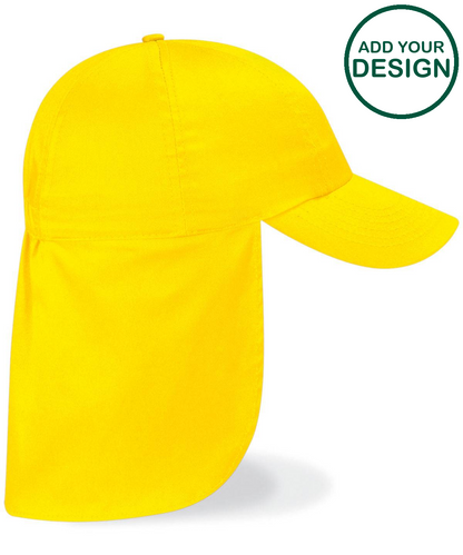 Junior legionnaire-style cap
