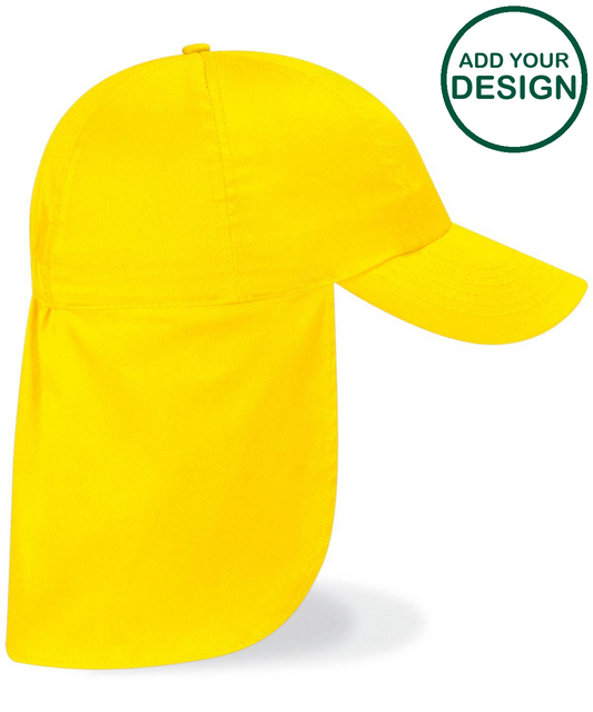 Junior legionnaire-style cap