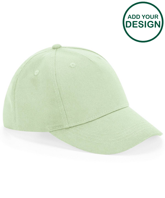 Junior organic cotton 5-panel cap